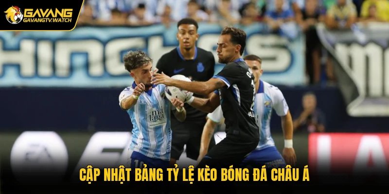 Cập nhật bảng tỷ lệ kèo bóng đá châu Á