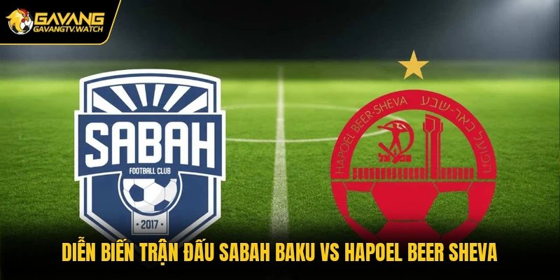 Diễn biến trận đấu Sabah Baku vs Hapoel Beer Sheva