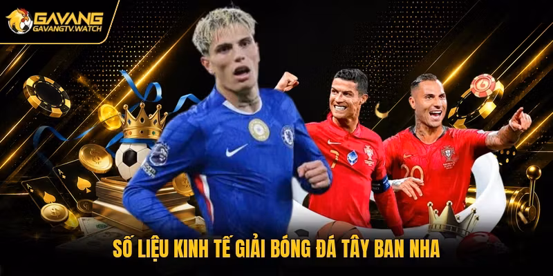 Số liệu kinh tế giải bóng đá Tây Ban Nha