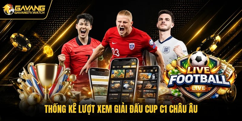 Thống kê lượt xem giải đấu Cup C1 châu Âu