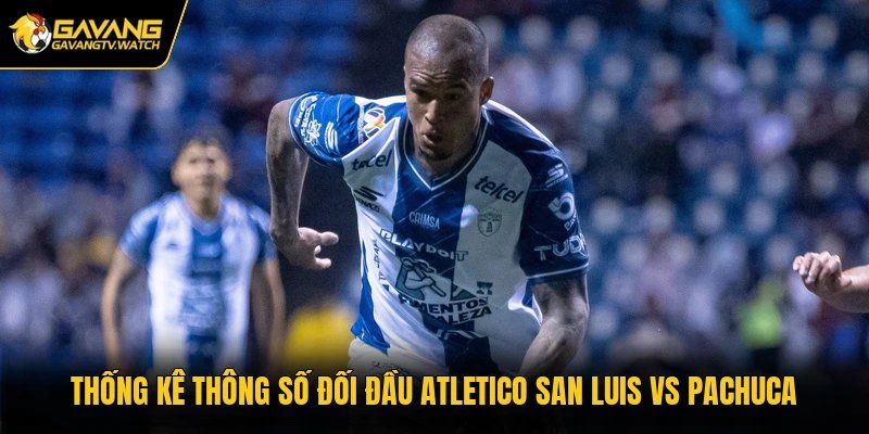 Thống kê thông số đối đầu Atletico San Luis vs Pachuca