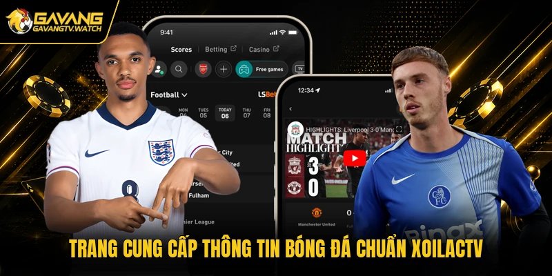Trang cung cấp thông tin bóng đá chuẩn Xoilactv