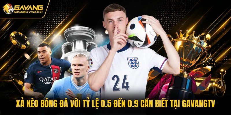 Xả Kèo Bóng Đá Với Tỷ Lệ 0.5 Đến 0.9 Cần Biết Tại Gavangtv